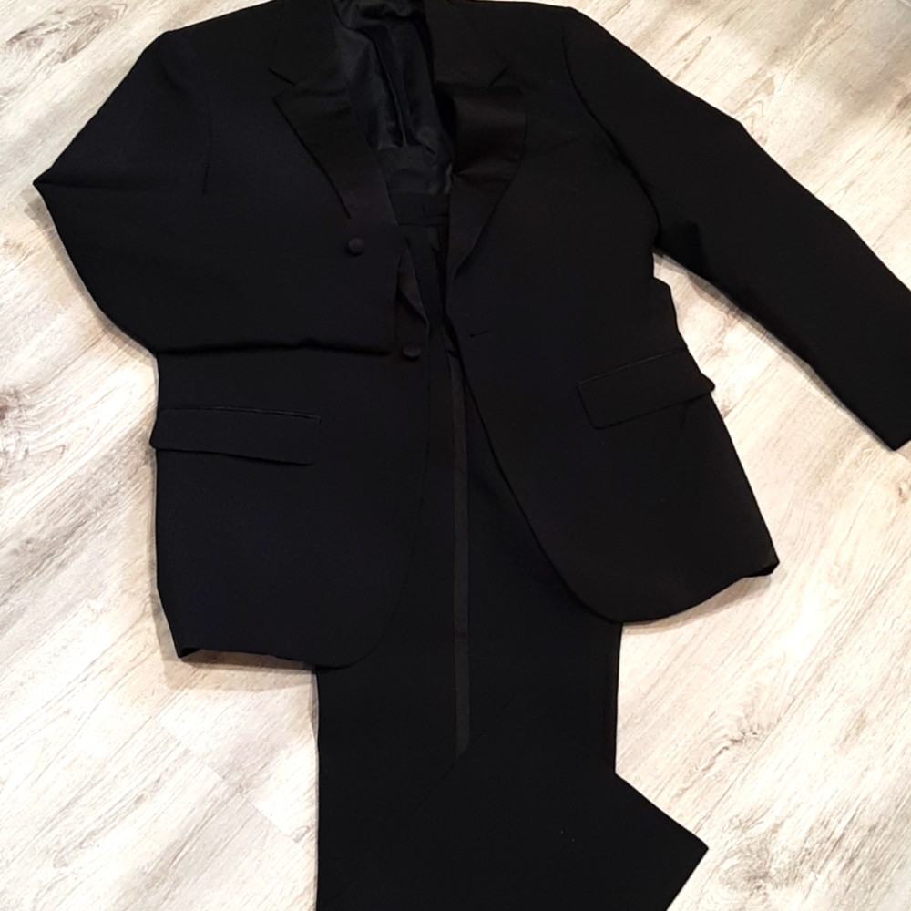 Tuxedo jacket and pants
